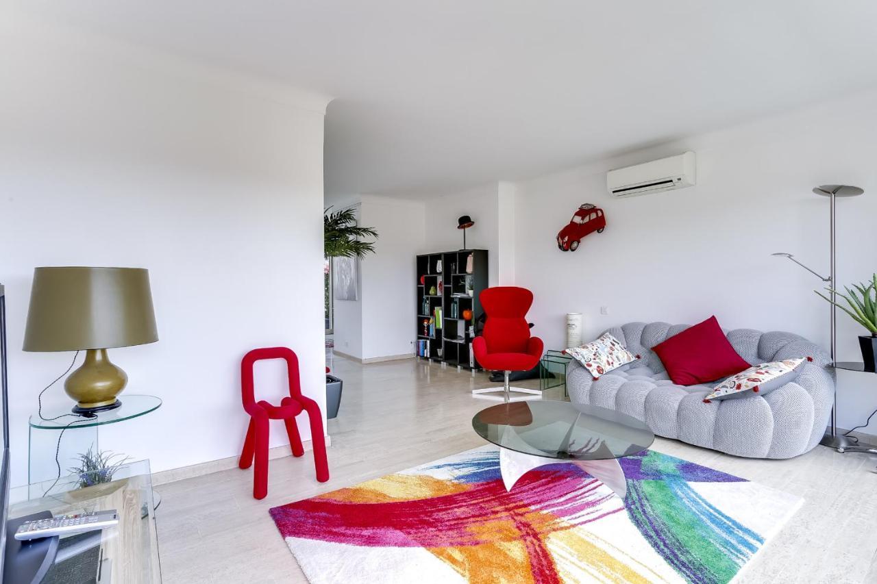 Immogroom - Apartment With Terrace - Ac - Parking คานส์ ภายนอก รูปภาพ