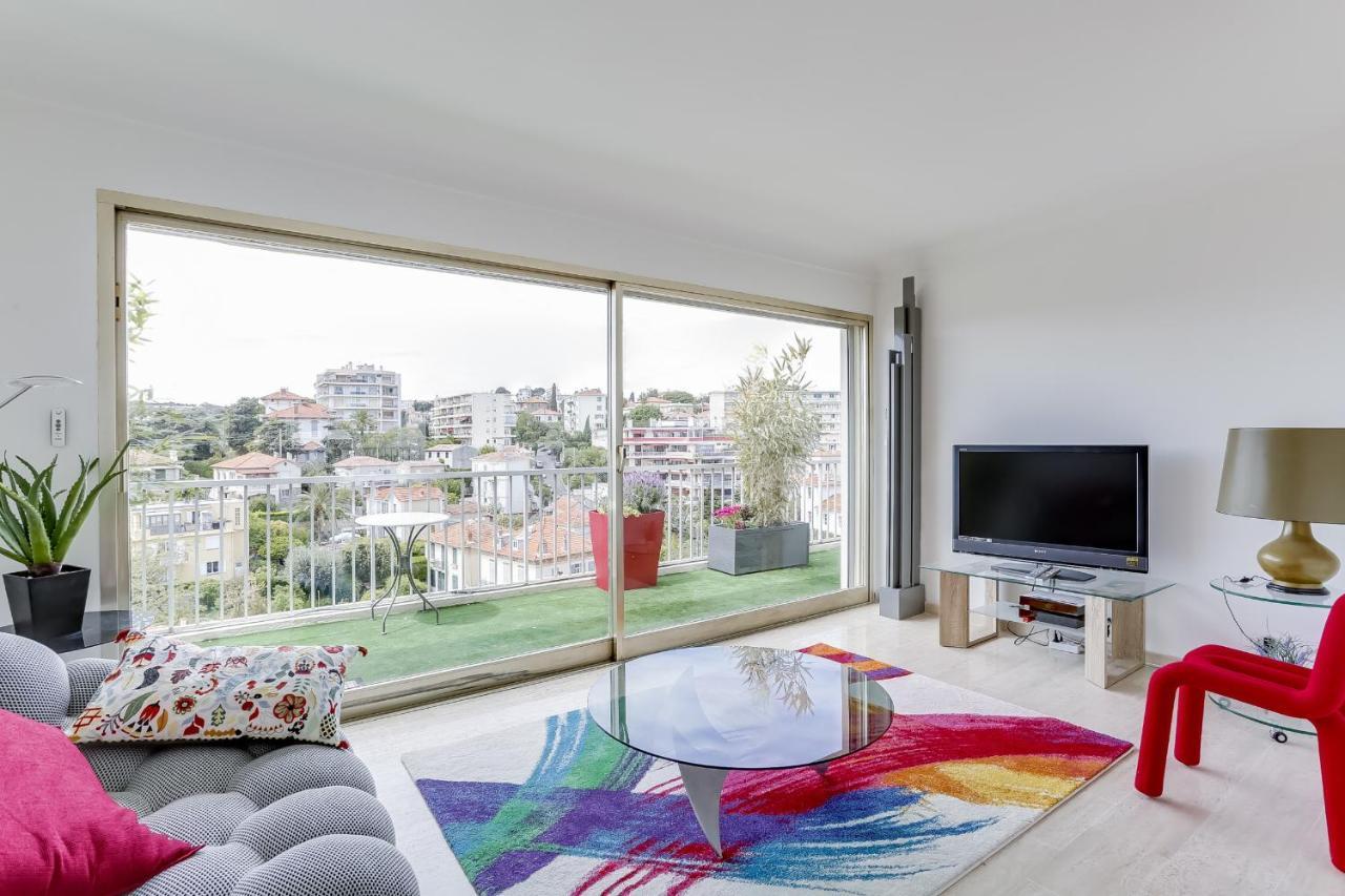 Immogroom - Apartment With Terrace - Ac - Parking คานส์ ภายนอก รูปภาพ