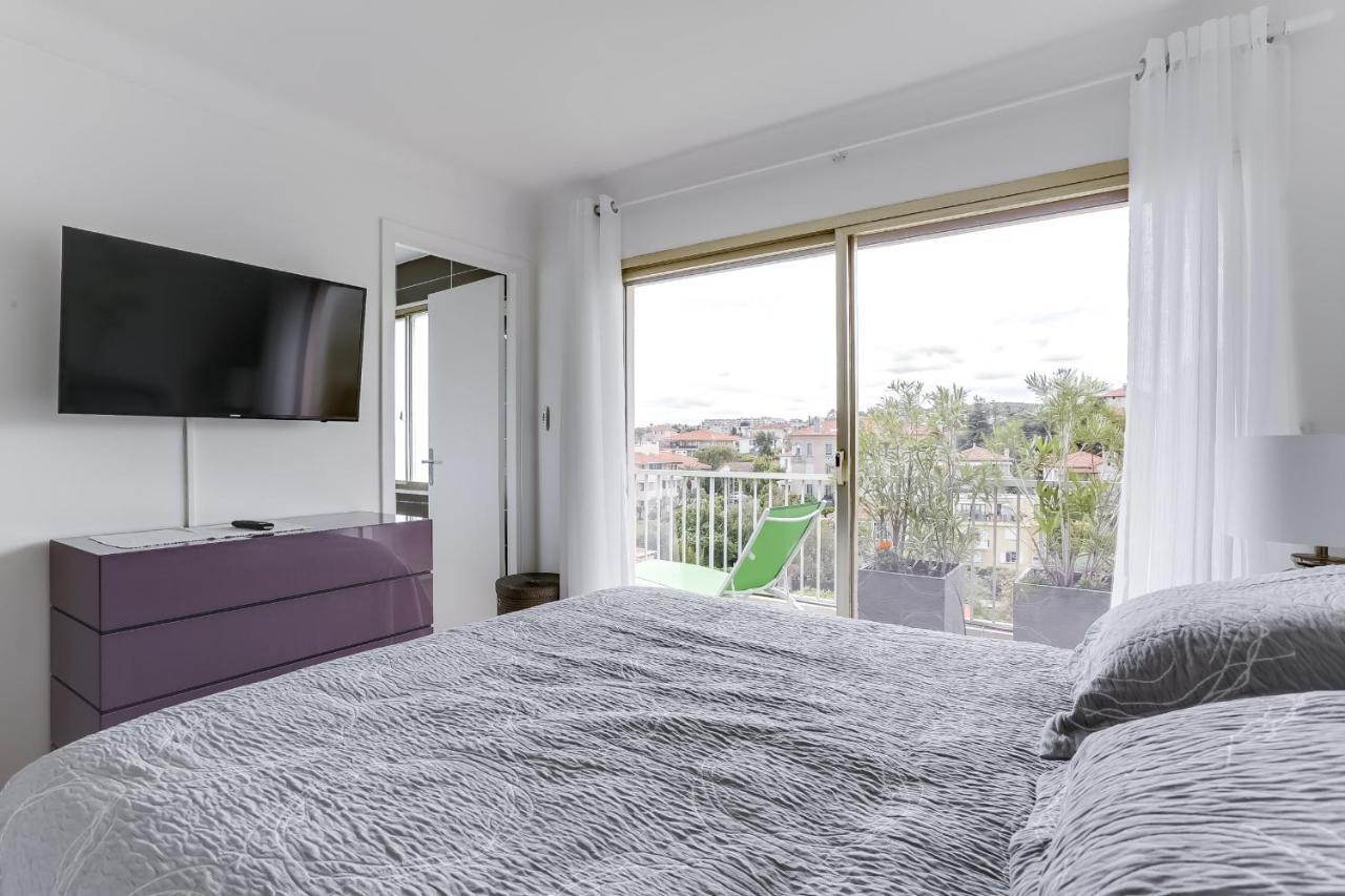 Immogroom - Apartment With Terrace - Ac - Parking คานส์ ภายนอก รูปภาพ