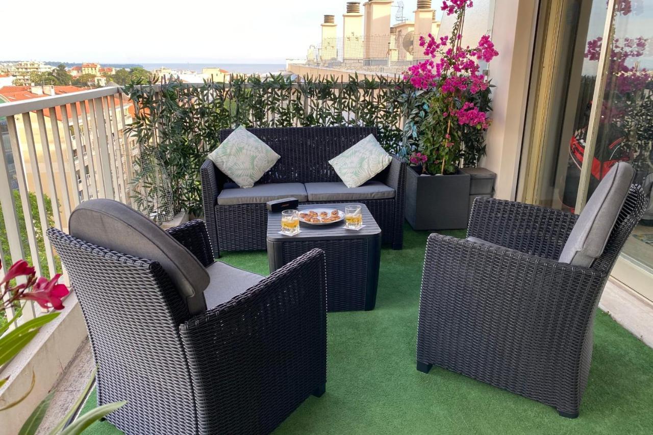 Immogroom - Apartment With Terrace - Ac - Parking คานส์ ภายนอก รูปภาพ